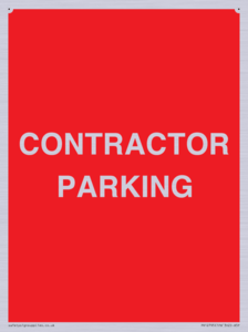 CONTRACTOR PARKING